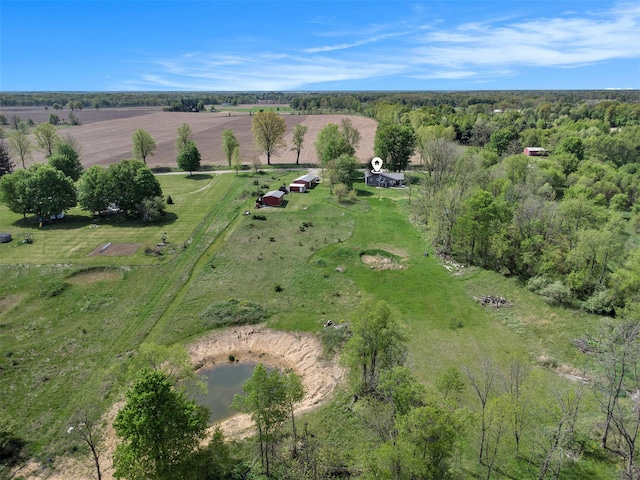 771 Q Dr S, Fulton, MI 49052 - view of property location with rural landscape and a nearby body of water