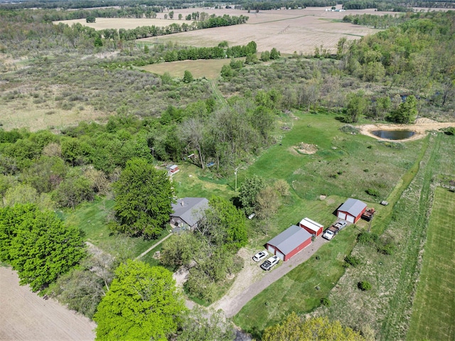 771 Q Dr S, Fulton, MI 49052 - aerial view of sparsely populated area