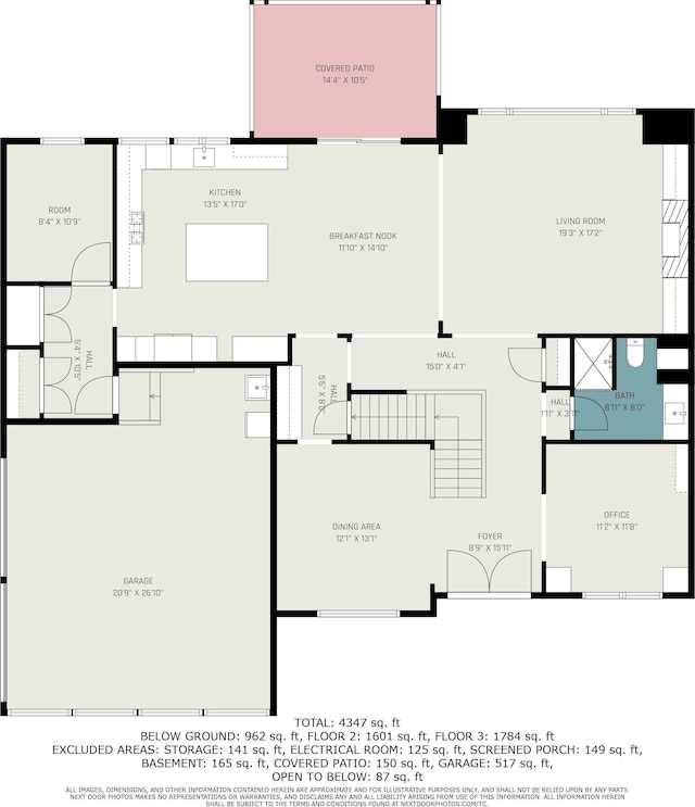 1686 Traceky, Rochester Hills, MI 48306 - room layout