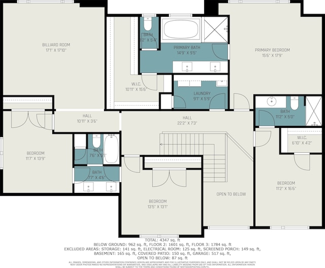 1686 Traceky, Rochester Hills, MI 48306 - floor plan / room layout