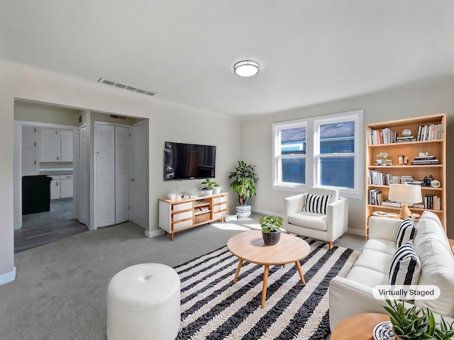 1927 Jarvis Ave, Warren, MI 48091 - living area with light colored carpet and baseboards