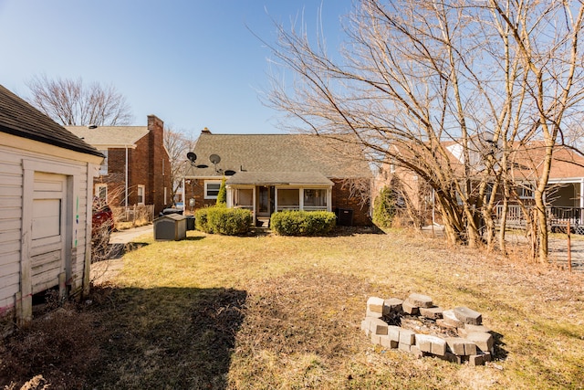 4494 Bishop St, Detroit, MI 48224 - exterior space with a lawn