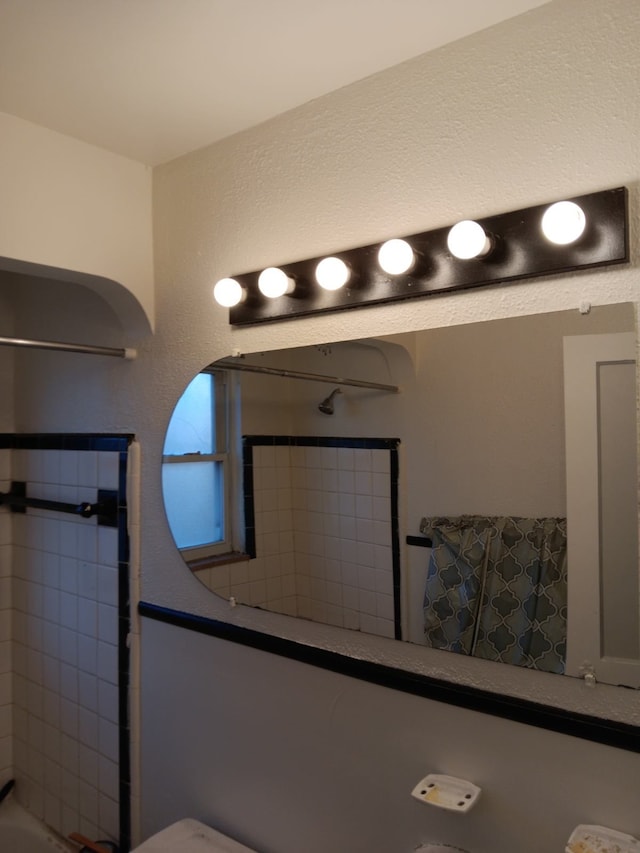 19726 Moross Rd, Detroit, MI 48224 - bathroom featuring a bathtub and walk in shower