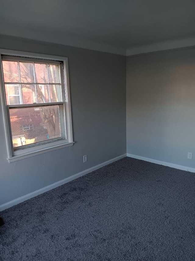 19726 Moross Rd, Detroit, MI 48224 - carpeted empty room with baseboards