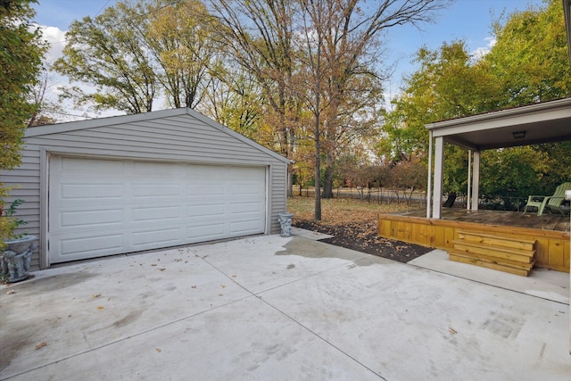 21124 Thorofare Rd, Grosse Ile, MI 48138 - view of detached garage