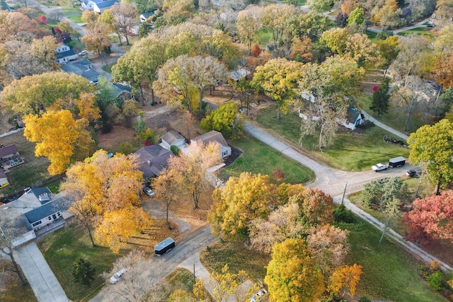 21124 Thorofare Rd, Grosse Ile, MI 48138 - drone / aerial view featuring a residential view