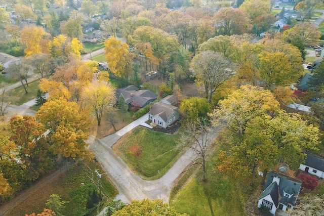 21124 Thorofare Rd, Grosse Ile, MI 48138 - bird's eye view with a residential view