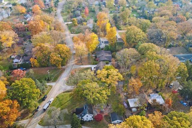 21124 Thorofare Rd, Grosse Ile, MI 48138 - birds eye view of property featuring a residential view