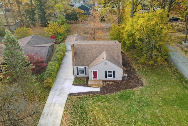 21124 Thorofare Rd, Grosse Ile, MI 48138 - birds eye view of property