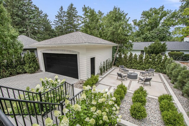 557 Greenwood Ave SE, East Grand Rapids, MI 49506 - view of garage