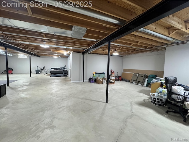 56098 Walker Ct, Macomb, MI 48042 - view of unfinished basement