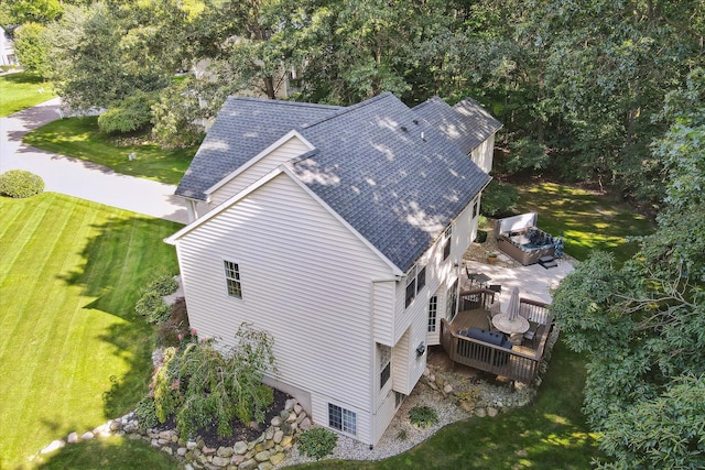 bird's eye view