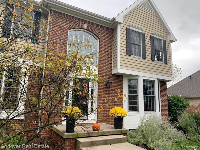 2004 Timberview Dr, Okemos, MI 48864 - view of front facade with brick siding