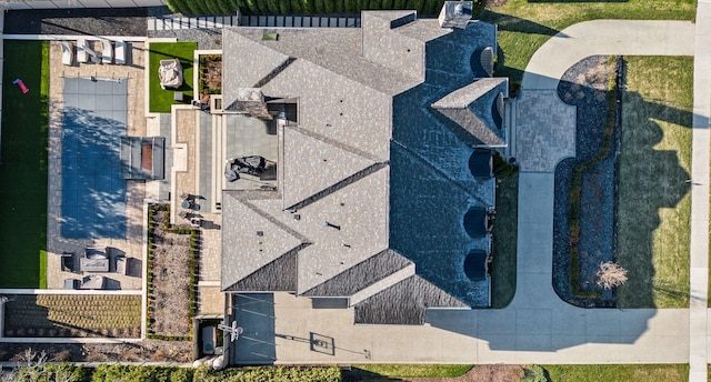 1044 Lakeside Dr, Birmingham, MI 48009 - aerial view