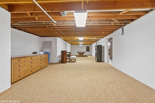 4129 Hailey Dr, Saint Joseph, MI 49085 - finished basement featuring light carpet