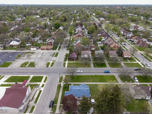 12600 Hayes St, Detroit, MI 48205 - aerial view of residential area