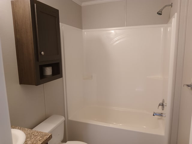CharlamageAvenue Charlamagne, Clinton Township, MI 48038 - full bathroom with toilet, vanity, and tub / shower combination