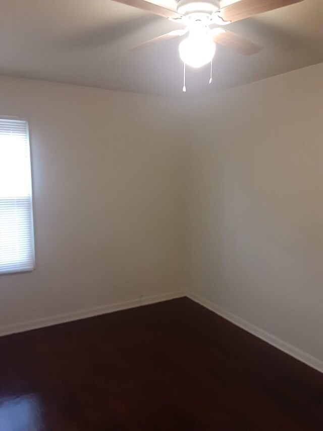 17561 Greenview Ave, Detroit, MI 48219 - spare room with a ceiling fan and baseboards