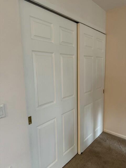 view of closet