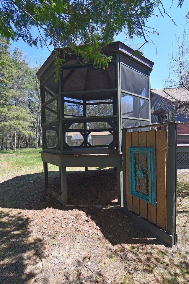 4331 N Burr Oak Rd, Lincoln, MI 48742 - view of outdoor structure