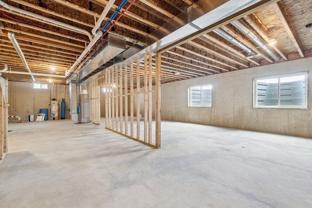 4050 Cayman Dr, Dewitt, MI 48820 - basement featuring heating unit and water heater