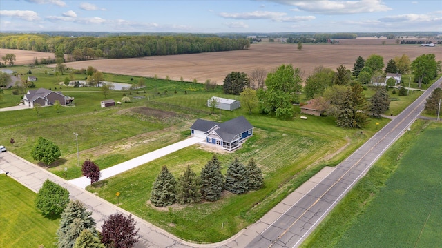 4050 Cayman Dr, Dewitt, MI 48820 - overview of rural landscape