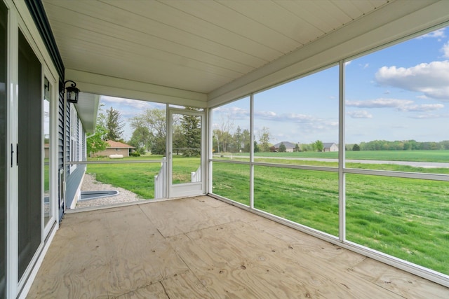 4050 Cayman Dr, Dewitt, MI 48820 - view of unfurnished sunroom