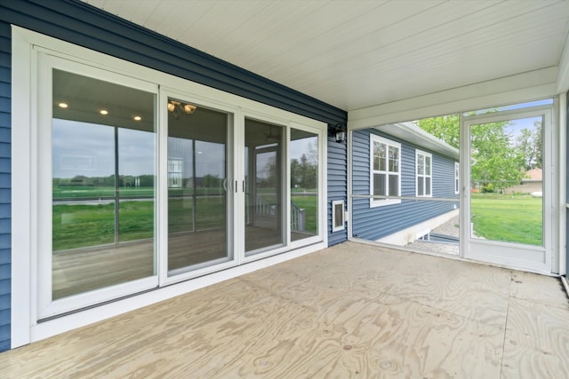 4050 Cayman Dr, Dewitt, MI 48820 - unfurnished sunroom with healthy amount of natural light