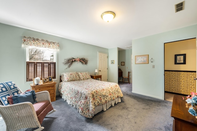2266 Thunderbird Dr, Niles, MI 49120 - carpeted bedroom featuring baseboards and visible vents