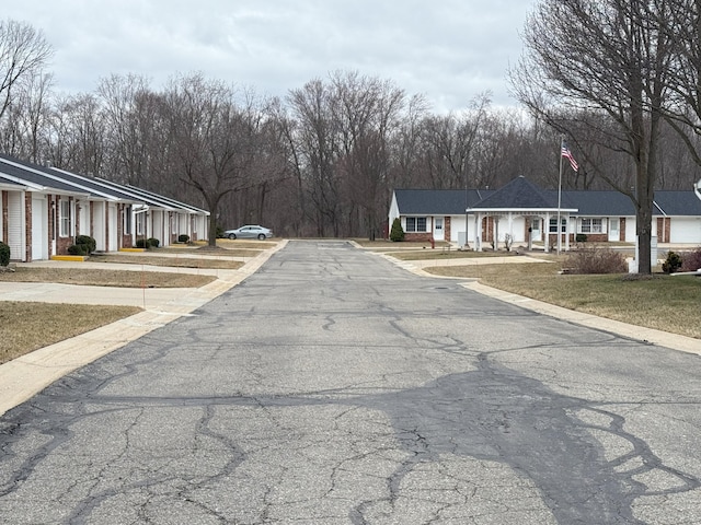 view of road