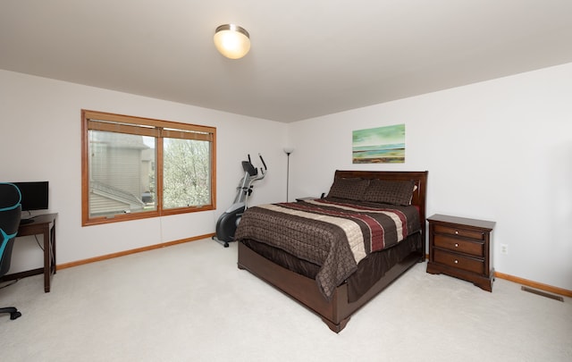448 Marblewood Ln, Saline, MI 48176 - bedroom featuring light carpet, baseboards, and a desk