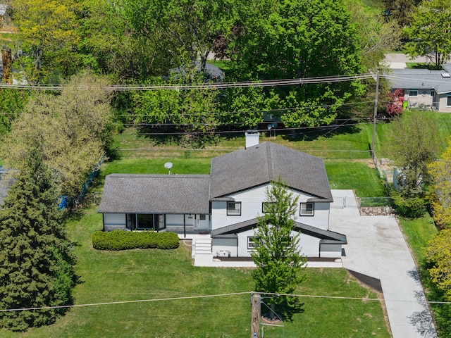 30728 W 14 Mile Rd, West Bloomfield, MI 48322 - aerial view of property and surrounding area