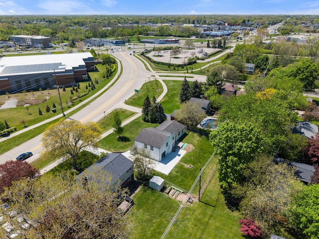 30728 W 14 Mile Rd, West Bloomfield, MI 48322 - drone / aerial view
