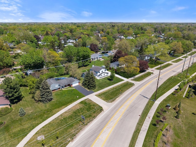 30728 W 14 Mile Rd, West Bloomfield, MI 48322 - aerial perspective of suburban area