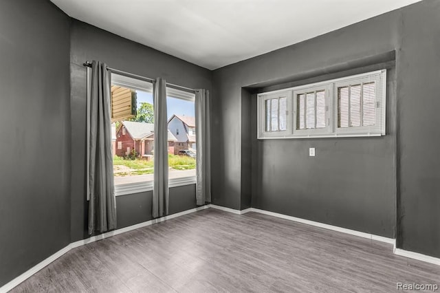 2947 Glynn, Detroit, MI 48206 - empty room featuring baseboards and wood finished floors