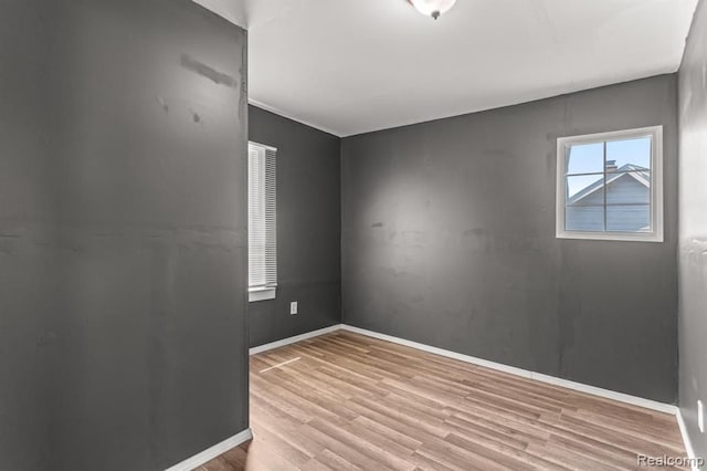 2947 Glynn, Detroit, MI 48206 - unfurnished room featuring baseboards and wood finished floors