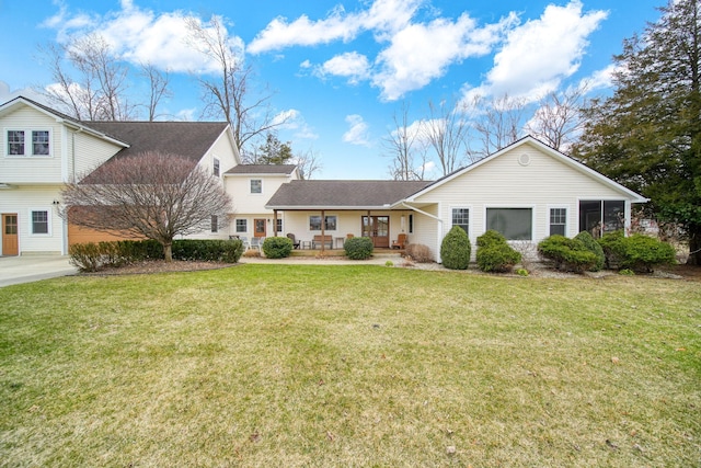 14073 Walz Blvd, Brooklyn, MI 49230 - view of front of property with covered porch and a front yard