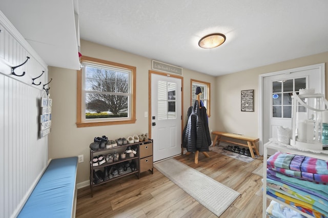 14073 Walz Blvd, Brooklyn, MI 49230 - foyer featuring light wood-style flooring and baseboards