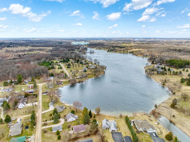 14073 Walz Blvd, Brooklyn, MI 49230 - aerial view with a water view