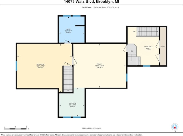14073 Walz Blvd, Brooklyn, MI 49230 - view of layout