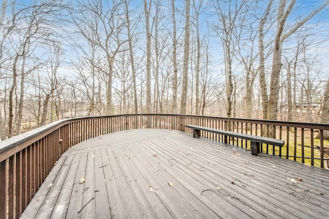 4710 Cove Rd, West Bloomfield, MI 48323 - view of wooden deck