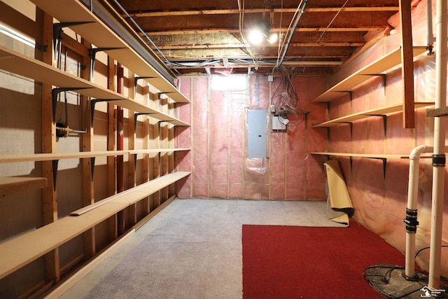 7241 Hidden Valley Dr, Lambertville, MI 48144 - unfinished basement with electric panel