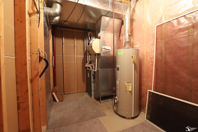 7241 Hidden Valley Dr, Lambertville, MI 48144 - utilities featuring heating unit and water heater