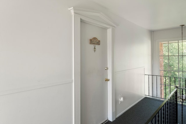 view of exterior entry