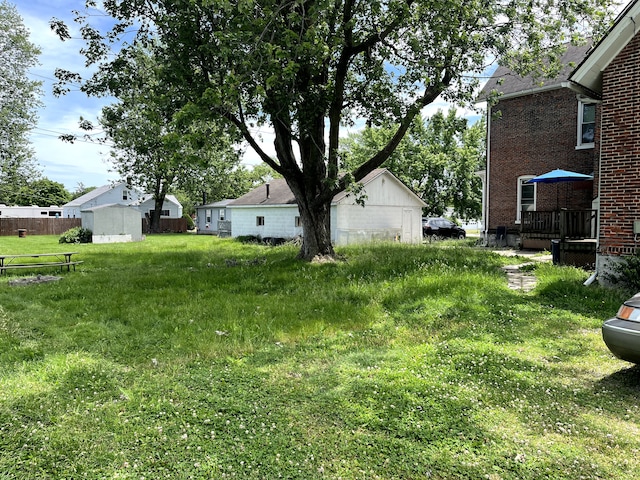 view of yard