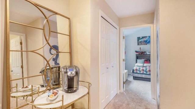 3820 Harbor Point Dr, Norton Shores, MI 49441 - hall featuring carpet flooring