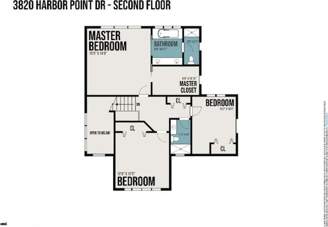 3820 Harbor Point Dr, Norton Shores, MI 49441 - plan