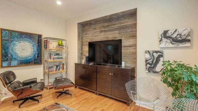 3820 Harbor Point Dr, Norton Shores, MI 49441 - sitting room featuring recessed lighting and wood finished floors