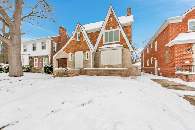 18104 Northlawn St, Detroit, MI 48221 - tudor home with a chimney