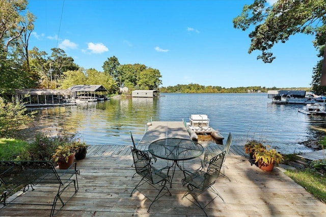 3155 Ridge Rd, White Lake, MI 48383 - dock with a water view